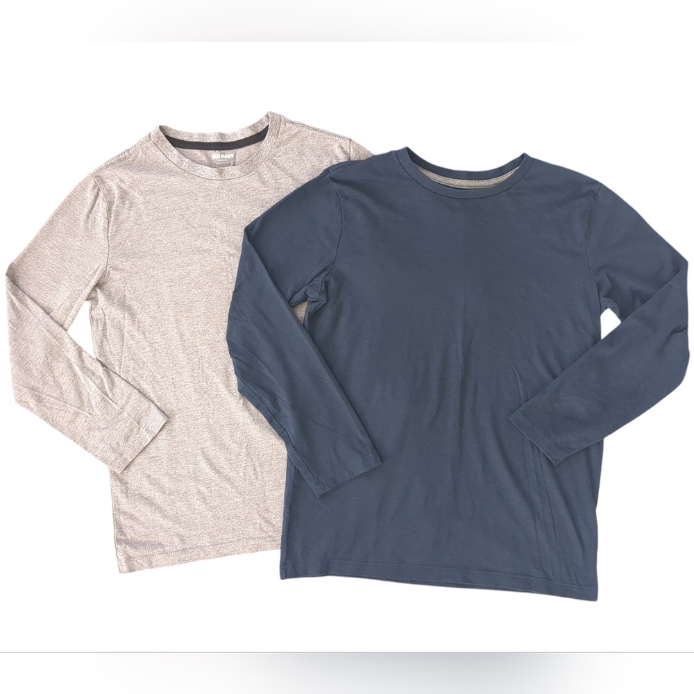 Old Navy Big Boys Solid Long Sleeve T-shirts (Size XL 14/16)